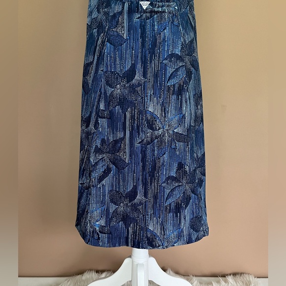 {Columbia} PFG Halter Activewear Dress in Blue - Womens Large - Picture 7 of 11